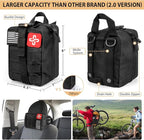 Survival Kit, 250Pcs Survival Gear First Aid Kit with Molle System Compatible Bag and Emergency Tent, Emergency Kit for Earthquake, Outdoor Adventure, Hiking, Hunting, Gifts for Men Women