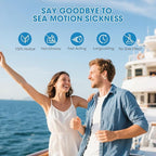 Sea Sickness Patches for Cruise, 28 PCS Behind Ear Motion Sickness Patches for Travel, Non-Drowsy and No Side Effects, 72H Long Lasting and Fast Acting for Cruise, Car, Ships, Air