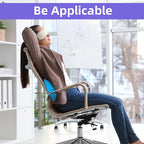 4 Pcs Ultralight Inflatable Portable Pillows, with 1pcs ice-Silk eyeshade and a Small air Pump. Compressible, Comfortable, Ergonomic Pillowfor Neck Lumbar Support and Camp Sleeping, 4 Colors