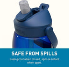 CamelBak Thrive Flip Straw Tritan Renew Water Bottle Oxford, 32oz