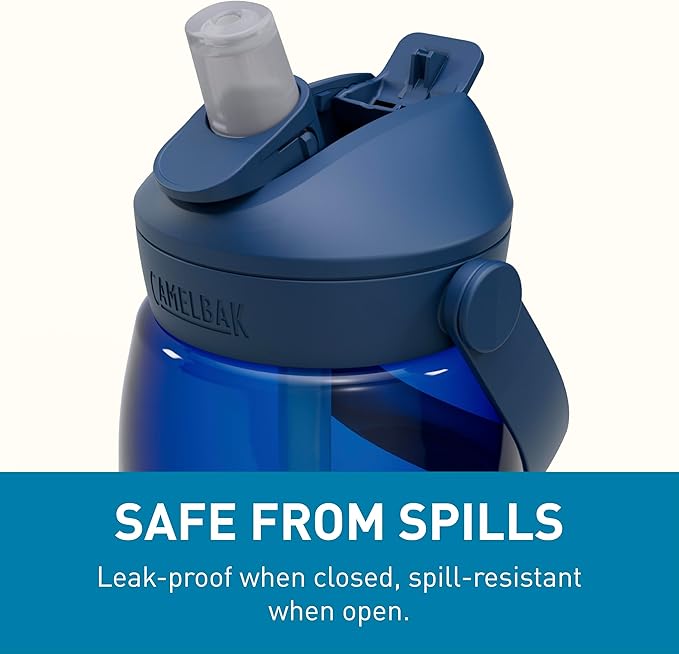 CamelBak Thrive Flip Straw Tritan Renew Water Bottle Oxford, 32oz