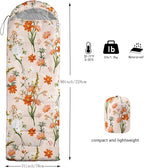 Sleeping Bags for Adults and Kids Backpacking Camping Sleeping Bags for Girls and Boys Lightweight Waterproof Cold/Warm Sleeping Bag for Season Camping Essentials Outdoor Travel with Compression Bags