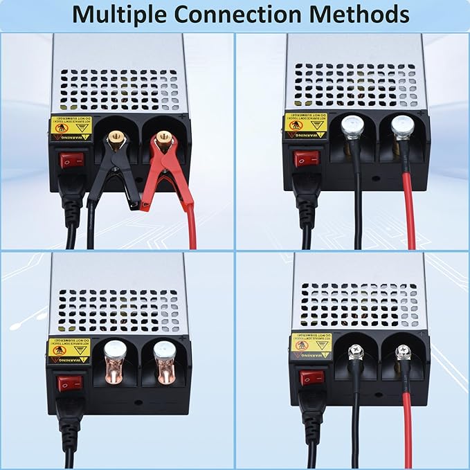 DC 12V 125A 1500W Power Supply 110V AC to 12V DC Converter Power Supply Adapter 125A 1500W Transformer for Motor Pump CCTV Security Camera Car Stereo 3D Printer