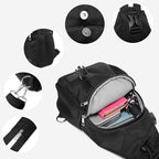 LOVEVOOK Sling Bag for Women Casual Daypack Nylon Crossbody Sling Backpack Travel Shoulder Bag Hiking Daypack