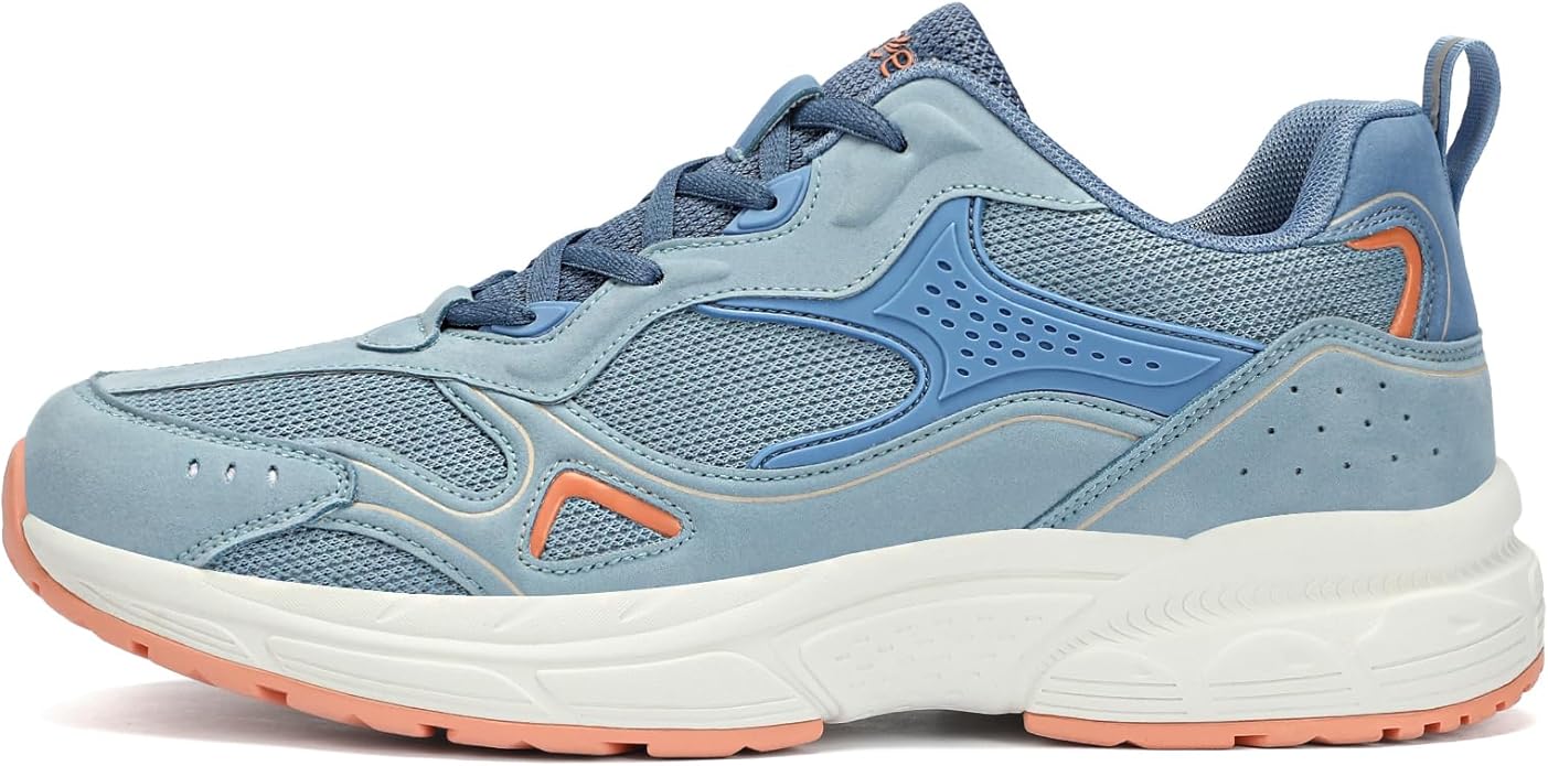 Kricely Men's Trail Running Shoes Non Slip Hiking Shoes Tennis Shoes Fashion Sneakers Workout Footwear