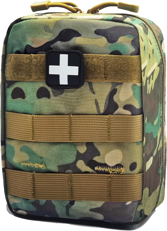 Carlebben EMT Pouch MOLLE Ifak Pouch Tactical MOLLE Medical First Aid Kit Utility Pouch