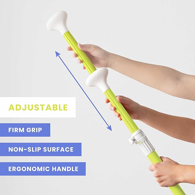 Paddle Board Paddle 2-in-1 Aluminum Sup Paddleboard Oar & Kayak Detachable 4 Piece | Double Sided Sup Oar Adjustable for Stand Up Board | Packable Paddleboard Ore & Kayak for Paddleboarding