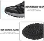 Kricely Men's Trail Running Shoes Non Slip Hiking Shoes Tennis Shoes Fashion Sneakers Workout Footwear