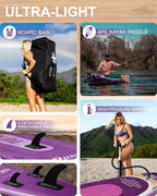 DAMA 11'*34"*6" Stand Up Paddle Board, Inflatable Paddle Board,Inflatable Paddle Boards for Adults w/a Wide, Smooth and Non Slip Deck, Versatile Styles, Suitable for Adults