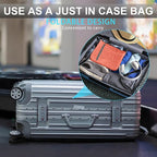 Vomgomfom Travel Duffle Bag for Men,65L 85L 115L Foldable Travel Duffel Bag with Shoes Compartment Overnight Bag for Men Women