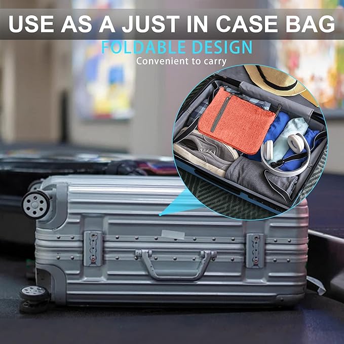 Vomgomfom Travel Duffle Bag for Men,65L 85L 115L Foldable Travel Duffel Bag with Shoes Compartment Overnight Bag for Men Women