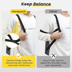 Vorspack Drawstring Backpack Water Resistant String Bag Sports Gym Sack with Side Pocket for Men Women
