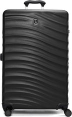 Travelpro Maxlite Air V2 Hardside Expandable Checked Luggage, 8 Spinner Wheels, Lightweight Hard Shell Suitcase, TSA lock, Black, Checked Large 28-Inch