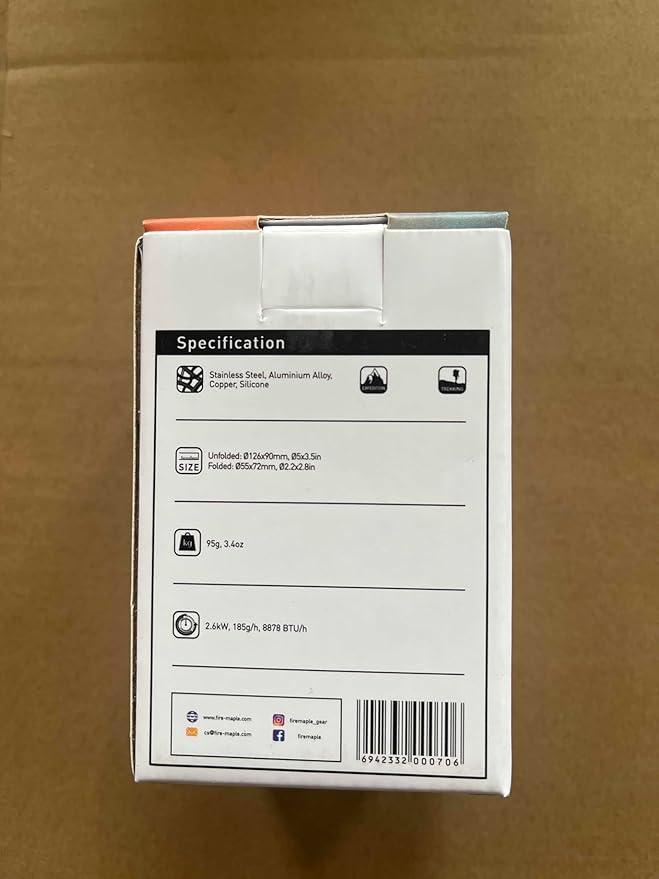 Fire-Maple Greenpeak 2 Backpacking & Camping Stove with Micro Regulated Valve - Ultralight, Compact, Isobutane-Powered Cooking Gear for Hiking, Trekking, Hunting & Emergency Use