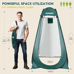 AOSION Privacy Shower Tent,Pop Up Changing Tent,Camp Bathroom Changing Dressing Room,Sun Sunshade Canopy Outdoor Rain Shelter for Camping Hiking Beach Picnic Fishing. (Army Green)