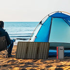 Portable Power Bank with AC Outlet, 65W 110V External Battery Pack 24000mAh Portable Laptop Charger Power Source Supply for Outdoor RV Tent Camping Home Smart Device with Emergency Light -Grey Red