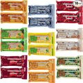 SOS Food Lab Emergency Food Bar (18 Energy Bars, 9 Assorted Flavors) - 400 Calorie, Low Sodium, Nutrient Dense Millenium Bar - Ready to Eat, 5 Year Shelf Life Survival Food for Disaster Preparedness
