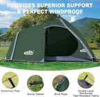 1 Person Backpacking Tent Waterproof Windproof Single Person Tent Lighweight Compact One Person Tent for Camping, Hiking