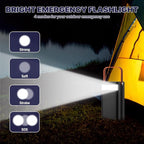 Portable Power Bank Station 99Wh Outdoor Generator with Flashlight LCD Display Backup Phone Battery Pack Portable PD Fast Charger for Laptop Cellphone Travel Camping Home Use