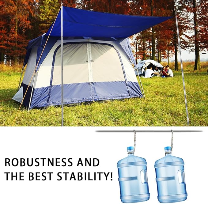 SAN Got Nomad 6.6' Telescoping Tent Poles Set of 2 - Rooftop Tents, Canopy & Awning Poles