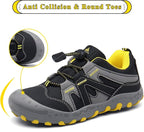 Mishansha Boy's Girl's Hiking Shoes Low Top Sneakers Outdoor Trekking Walking Climbing Running Shoes