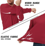 ProtectX High Visibility Sun Protection Lightweight Long Sleeve Hoodie, UPF 50+ Quick-Dry, SPF UV Shirt, Active Wear