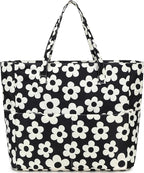 Bluboon Waterproof Beach Tote Pool Bags for Women Ladies Extra Large Carry On Bag With Wet Compartment for Weekender Travel