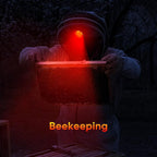 WINDFIRE Red Light Headlamp, Rechargeable Red Hunting Lights Headlight with 3 Lighting Modes, Zoomable, IPX4 Water Resistance Red Coyote Predator Light for Astronomy, Stargazing, Night Observation