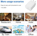 Type C Charger Fast Charging for iPhone 17 16 15,10FT USB C Samsung Chargers Block 25W Super Fast Chargers for Samsung Galaxy S25/S24 S23/iPhone Air/17/17 Pro Max/iPhone 16/16 Pro Max/15 Pro(White)