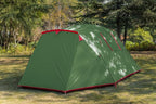 KAZOO 2／4 Person Camping Tent Outdoor Waterproof Family Large Tents 2/4 People Easy Setup Tent with Porch Double Layer