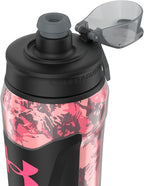 Under Armour UA 28oz Insulated Playmaker Squeeze Pink Poppy OSFA