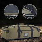 86l Large Duffel Bag For Travel, Gym & Sports - Water Repellent Polyester, Hidden Straps, Shoe Compartment - Perfect Luggage Duffle Bag Or Backpack For Men & Women