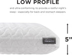 Tempur-Pedic TEMPUR-Cloud Pillow for Sleeping, Standard, White