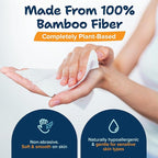 Body Wipes For Adults Bathing No Rinse 100pc XL - Ultra Thick Shower Wipes For Men Women - Personal Cleansing, Hygiene & Camping Essentials, Elderly Care, Travel, Incontinence Disposable Washcloths