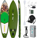 FunWater Stand Up Paddle Board Ultra-Light Inflatable Paddleboard with SUP Accessories for Adults & Youth of All Skill Levels