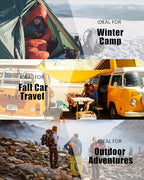 Sleeping Bags for Adults Backpacking Lightweight Waterproof- Cold Weather Sleeping Bag for Girls Boys Mens for Warm Camping Hiking Outdoor Travel Hunting with Compression Bags