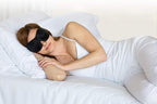 Bucky 40 Blinks No Pressure Eye Mask for Travel & Sleep, Blue Atlas, One Size