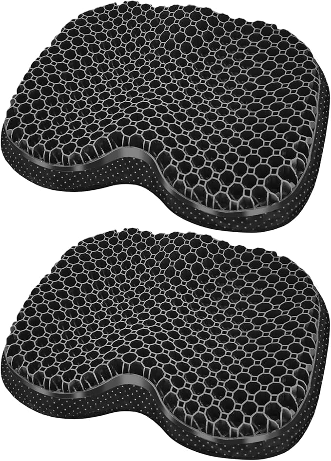 NEW-Vi Anti-Slip Kayak Seat Cushion - Waterproof Thicken Gel Boat Kayak Canoe Rowing Stadium Pad for Sit in Kayak Chair Kayak Accessories Equipment Gear for Fishing Kayak