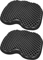 NEW-Vi Anti-Slip Kayak Seat Cushion - Waterproof Thicken Gel Boat Kayak Canoe Rowing Stadium Pad for Sit in Kayak Chair Kayak Accessories Equipment Gear for Fishing Kayak