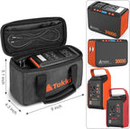 Takki 111Wh Portable Power Station with Carrying Case Bag Small Generator Lithium Battery with Peak 120W AC Outlet USB Ports for for Home Use Power Outages Outdoor Camping Emergency