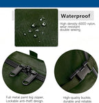 Large Duffel Bag, Waterproof Carry on Weekend Overnight Storage Bag over Luggage for Airline, Travel, Camping, Moving