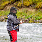 tupi Premium Mosquito Head Net Mesh, 1 Pack Bug Face Net for Fly & Mosquito Protection | Ultra Large & Long, Finest Holes for Camping, Hiking, Fishing, Gardening, Safari, Fits All Hats for Men & Women