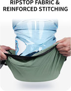 ECOHUB 7 Set Packing Cubes Tear-Resistant Luggage Packing Organizers with Number Icon for Travel Accessories Luggage Suitcase Machine Washable Packing Cubes (Green)