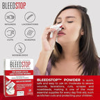 BleedStop™ First Aid Powder for Blood Clotting, Trauma Kit, Blood Thinner Patients, Camping Safety, and Survival Equipment for Moderate to Severe Bleeding Wounds or Nosebleeds - 4 (20g) Pouches