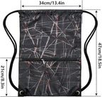 HOLYLUCK Drawstring Backpack Bag Sport Gym Sackpack