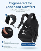 BAGSMART Travel Laptop Backpack, College Backpack for Women, Quilted Small Computer Bookbag, Water-Resistant 15.6 Inch Laptop Casual Bag, Vanilla