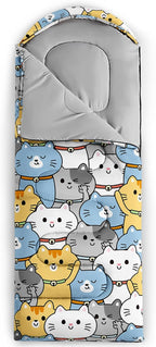 BSNTHO Camping Sleeping Bags,3 Season Warm & Cool Weather,Lightweight,Waterproof Sleeping Bags for Adults & Kids,Traveling,and Outdoors,Camping Gear Equipment