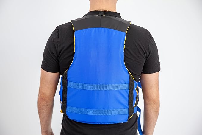 Stohlquist FIT Adult Life Jacket, US Coast Guard Approved Type III Life Vest, PFD for Men and Women, Easily Adjustable, Lightweight and High Buoyancy - Universal Fit (30-52" Chest)