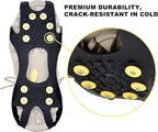 Aliglow Ice Snow Grips Over Shoe/Boot Traction Cleat Spikes Anti Slip Footwear