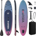 Inflatable Stand-Up Paddle Boards – Available 32"/33"/34" Widths Inflatable Paddle Board with SUP Accessories, Camera Mount, Basic All-Around SUP Board for All Skill Levels, Up to 450lbs